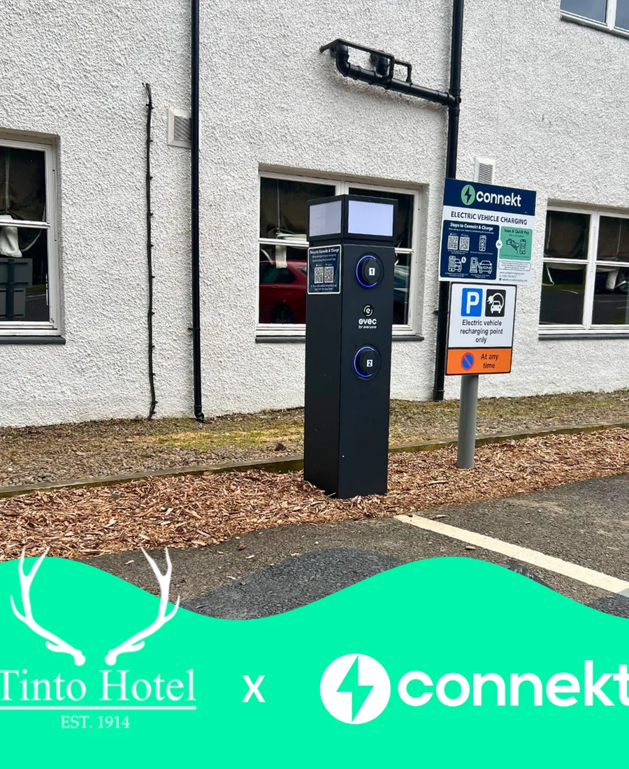 Tinto Hotel. Family-Run, Warm, Friendly and now with Connekt EV Charging!