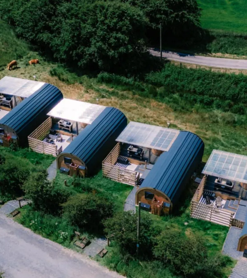 EV charging at Coorie Retreats