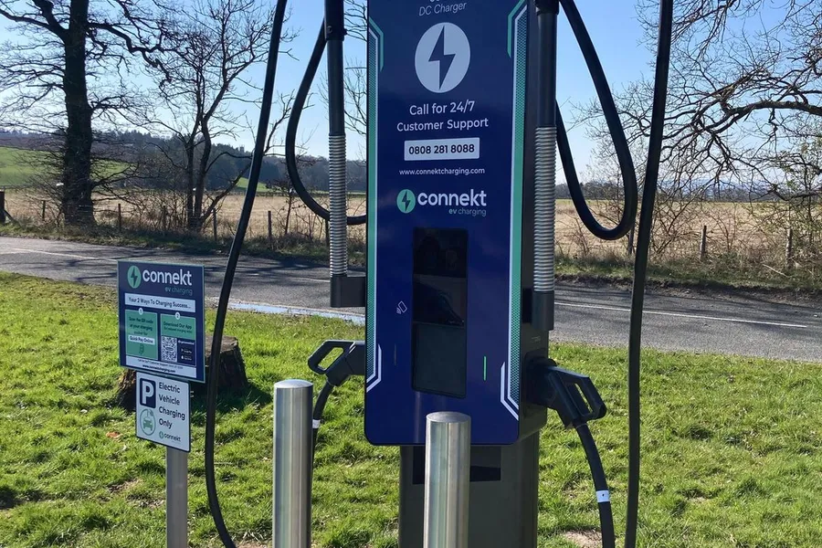 Powering Sustainability and Convenience at The Woodhouse Kippen with Connekt EV Charging