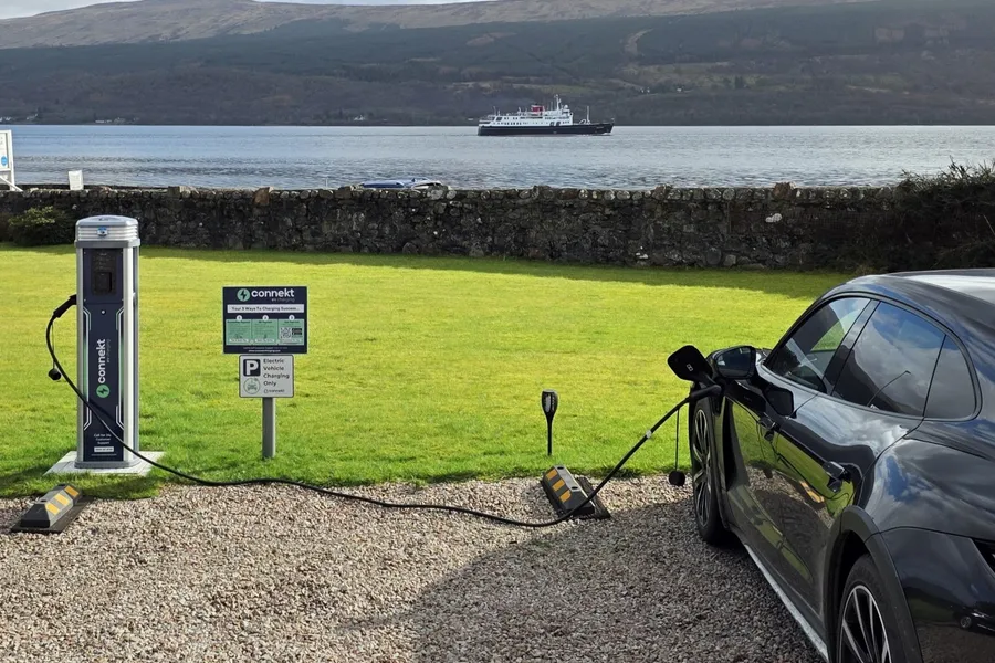 Charge with a View at Rudha-na-Craige on Loch Fyne