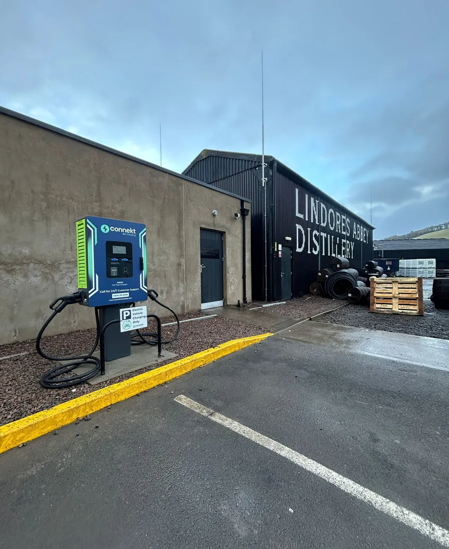 Where Scotch Whisky Heritage Meets Modern EV Charging