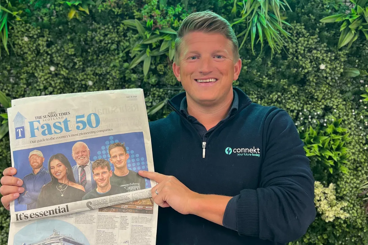 Connekt EV Charging Named in Sunday Times Scotland Fast 50