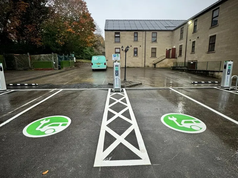 EV Charging Transformation at Gomersal Park Hotel