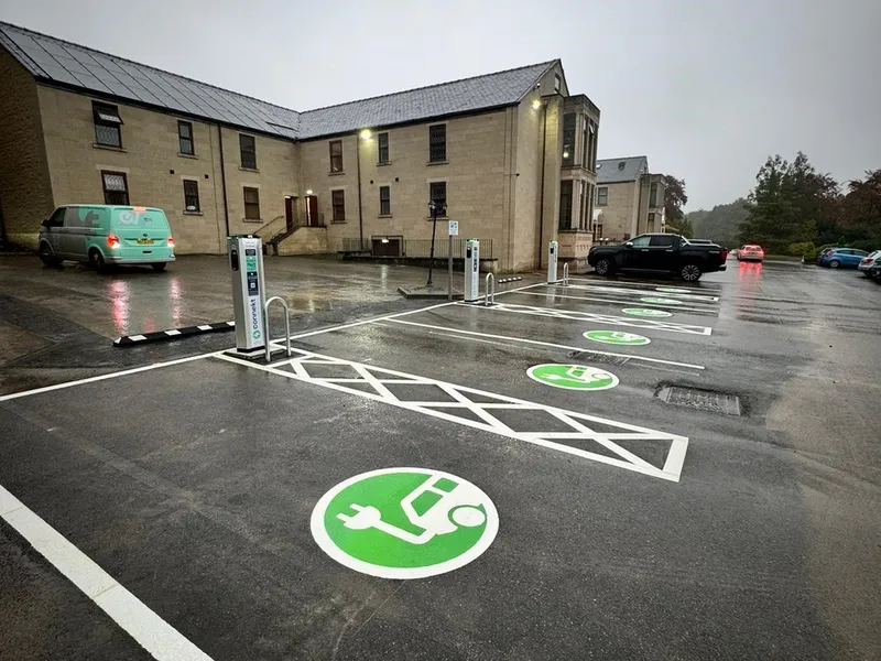 EV Charging Transformation at Gomersal Park Hotel