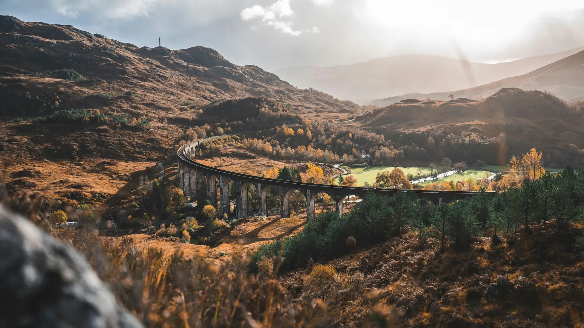 Scottish Highlands landscape